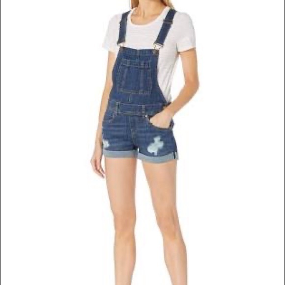 Dollhouse Denim - jean shorts overalls